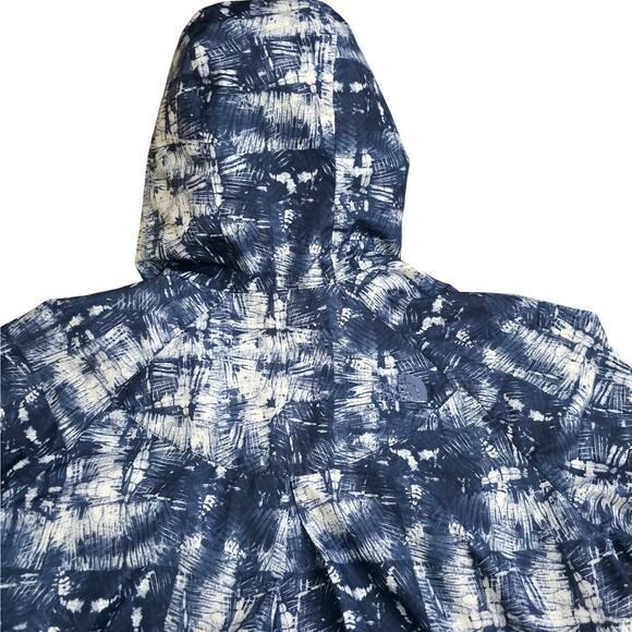 The North Face Flyweight Blue/White Windbreaker Running Jacket Women Sz S - Picture 10 of 16
